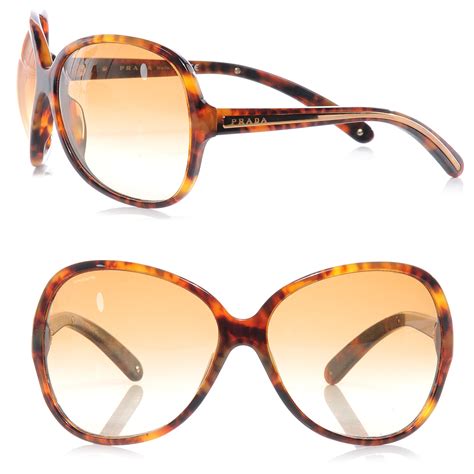 prada blue tortoise shell sunglasses.